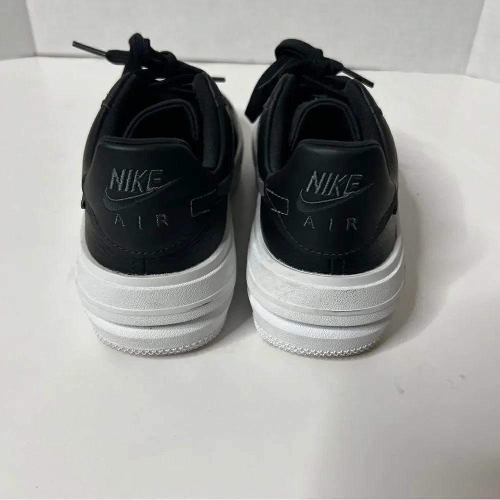 Nike Air Force 1 Platform Sneaker Womens 5.5 Black Athletic Shoes DJ9946-001 S26 - Picture 5 of 7